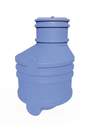 Studnia wodomierzowa SW120/1,8 HDPE R 40x40 - WOBET-HYDRET