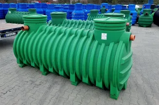 Zbiornik na deszczówkę z filtrem 3m3 HDPE R - WOBET HYDRET